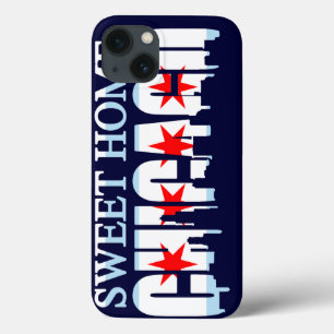 Sweet Zuhause Chicago Flag Skyline Case-Mate iPhone Hülle