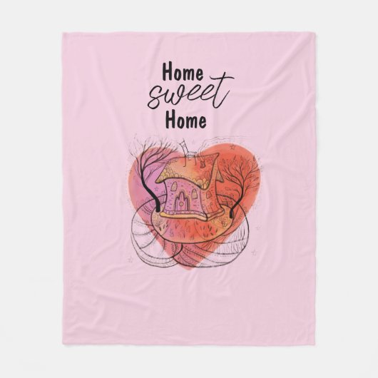 Sweet Zuhause elegant Fleecedecke (Vorderseite)