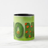 Sweet Zuhause Green Grass Blume Leaf Blume Snow Su Tasse (Zentrum)