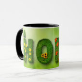 Sweet Zuhause Green Grass Blume Leaf Blume Snow Su Tasse (Vorderseite Links)