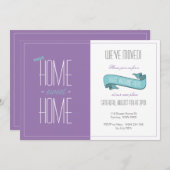 Sweet Zuhause House Erwärmung Party Einladung (Vorne/Hinten)