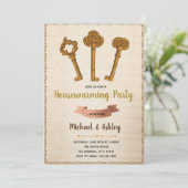 Sweet Zuhause Housewarming Einladung (Stehend Vorderseite)