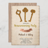 Sweet Zuhause Housewarming Einladung (Vorne/Hinten)