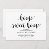 Sweet Zuhause Housewarming Party Einladung (Vorne/Hinten)