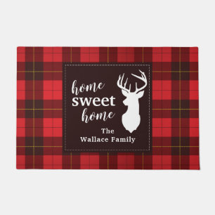 Sweet Zuhause Kariert Wallace Tartan Personalisier Fußmatte