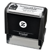 Sweet Zuhause Monogram Adressenselbstfärbung Brief Permastempel (Produkt)