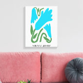 Sweet Zuhause Wall Art Leinwanddruck (Insitu (Wohnzimmer))