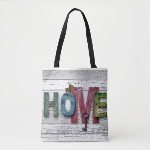 Sweet Zuhause Wood Board Plank Wall Hang Key Tasche