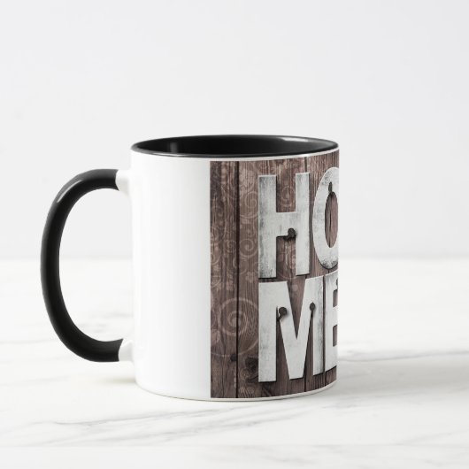 Sweet Zuhause Wood Board Wand mit einem Schlüssel Tasse (Links)