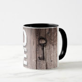 Sweet Zuhause Wood Board Wand mit einem Schlüssel Tasse (VorderseiteRechts)