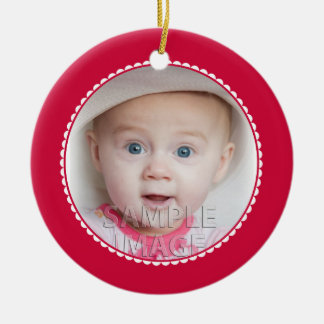 SweetBabyCarrots Babys Erste Weihnachtsrot Keramikornament