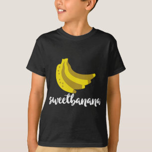 Sweetbanana Süße Banane Tropisches Obst Lover Humo T-Shirt