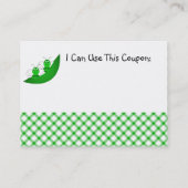 SweetBee Twin Bumble Bees Baby Shower Coupon (Rückseite)