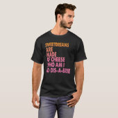 Sweetdreams Are Made Of Cheese  Pizza Jokes 1 T-Shirt (Vorne ganz)