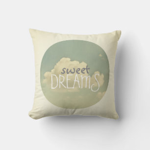 Sweetdreams Blue Sky Zitat Kissen Wohngestaltung