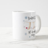 Sweeten Their Sips Personalized Kids Hot Chocolate Jumbo-Tasse (Vorderseite Rechts)