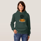 Sweeter als der Pumpkin Pie Funny Erntedank Hoodie (Vorne ganz)