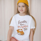 Sweeter als Pumpkin Gewürz, Fall Vibes Kinder T-Shirt