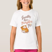 Sweeter als Pumpkin Pie - Fall Pumpkin Gewürzkuche T-Shirt (Vorderseite)