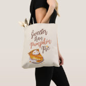 Sweeter als Pumpkin Pie - Fall Pumpkin Gewürzkuche Tasche (Von Nahem)