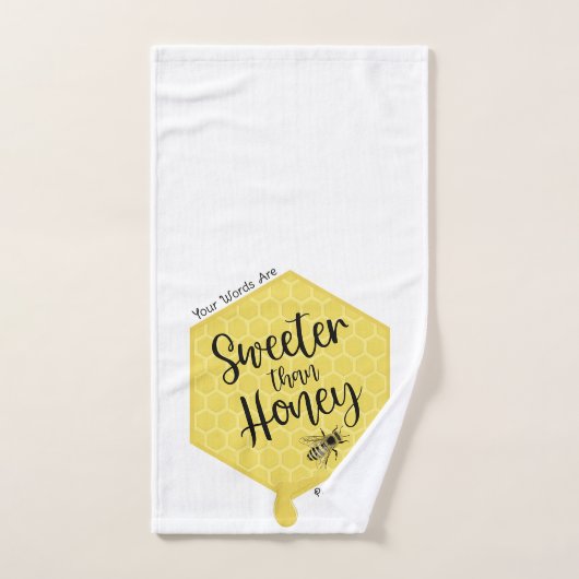 Sweeter Than Honey Badhandtuch Set (Handtuch)