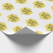 Sweeter Than Honey Geschenkpapier (Ecke)