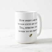 Sweeter Than Honey Kaffeetasse (VorderseiteRechts)