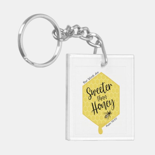 Sweeter Than Honey Schlüsselanhänger (Vorderseite links)