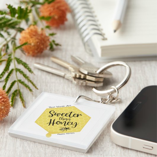 Sweeter Than Honey Schlüsselanhänger (Vorderseite rechts)