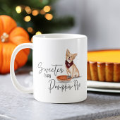 Sweeter Than Pumpkin Pie Naughty Chihuahua Dog Kaffeetasse