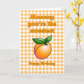 Sweetest Apricot Geburtstagskarte Karte (Gelbe Blume)