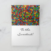 Sweetest Birthday Card - Geburtstag Karte (Innenseite)