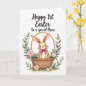 Sweetest Congrats Bunny Card Karte (Gelbe Blume)