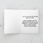 Sweetest Danke für das Hole Bunch (Innenseite)