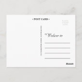 SWEETEST DAY | DANKE, DASS SIE DIE KARTE POST (Rückseite)