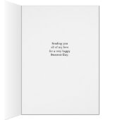 Sweetest Day Woman Holding Heart with XOXO (Innen (Rechts))