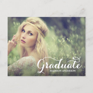Sweetest Grad Abschluss Postkarte Einladung