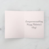 Sweetest Liebe Bug Feiertagskarte (Innenseite)