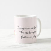 Sweetest Liebe Bug Kaffeetasse (VorderseiteRechts)