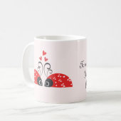 Sweetest Liebe Bug Kaffeetasse (Vorderseite Links)