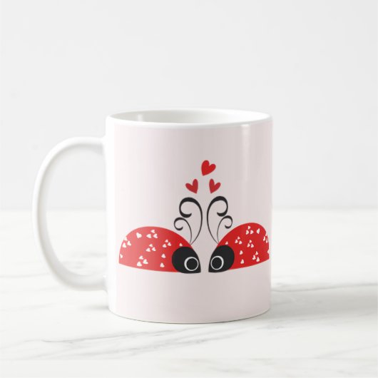 Sweetest Liebe Bug Kaffeetasse (Links)