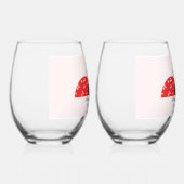 Sweetest Liebe Bug Weinglas Ohne Stiel (Rechts)