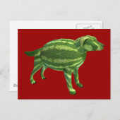 Sweetest Melon Dog Postkarte (Vorne/Hinten)