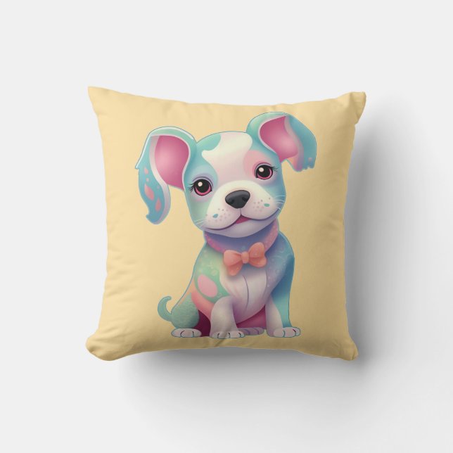 Sweetest PUPPY Kissen (Vorderseite)