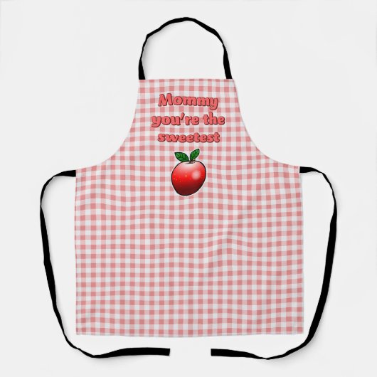 Sweetest Red Apple Schürze (Vorderseite)