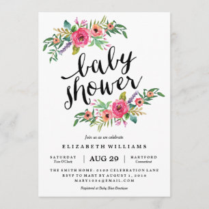Sweetest Summer Baby Shower Einladung