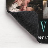 "SWEETEST VATER EVER" | Benutzerdefinierte 3 Fotos Mousepad (Ecke)