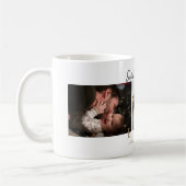 SWEETEST VATER JE CUSTOM 3 FOTOS WEISS KAFFEETASSE (Links)