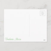 Sweetest Vintage Christmas Kittens Feiertagspostkarte (Rückseite)