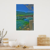 Sweetgrass Bridge Poster (Küche)